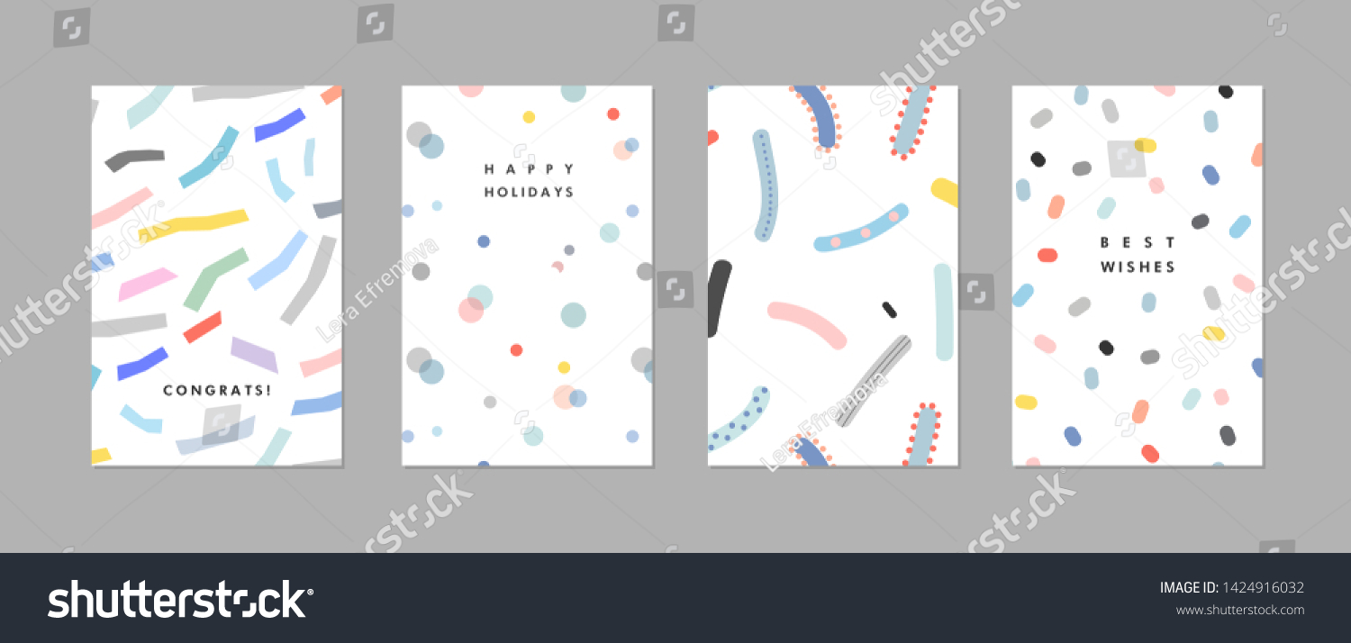 stock-vector-collection-of-creative-universal-artistic-cards-trendy-graphic-design-for-banner-poster-card-1424916032