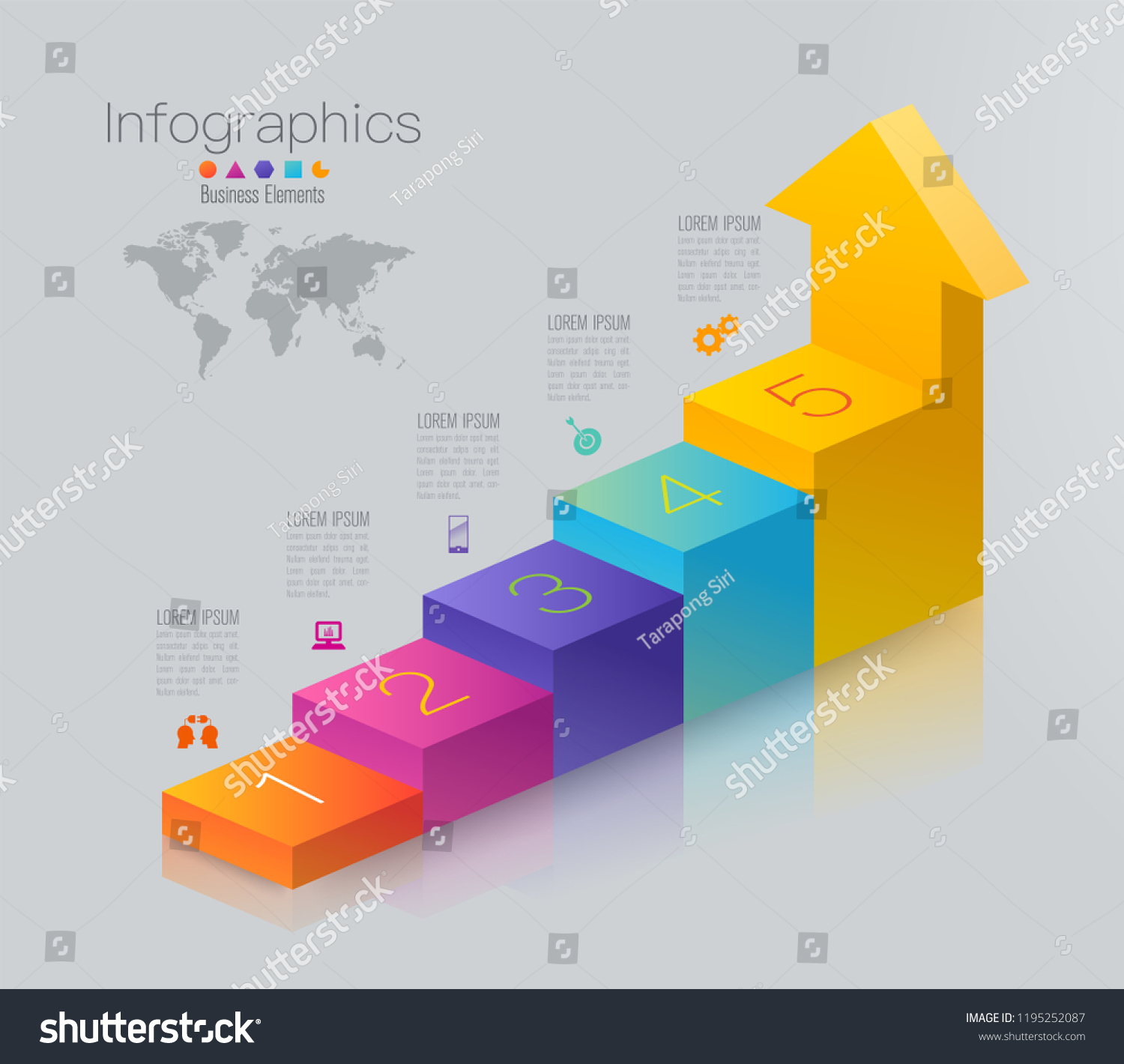 stock-vector-stair-infographics-design-vector-and-marketing-icons-can-be-used-for-workflow-layout-diagram-1195252087