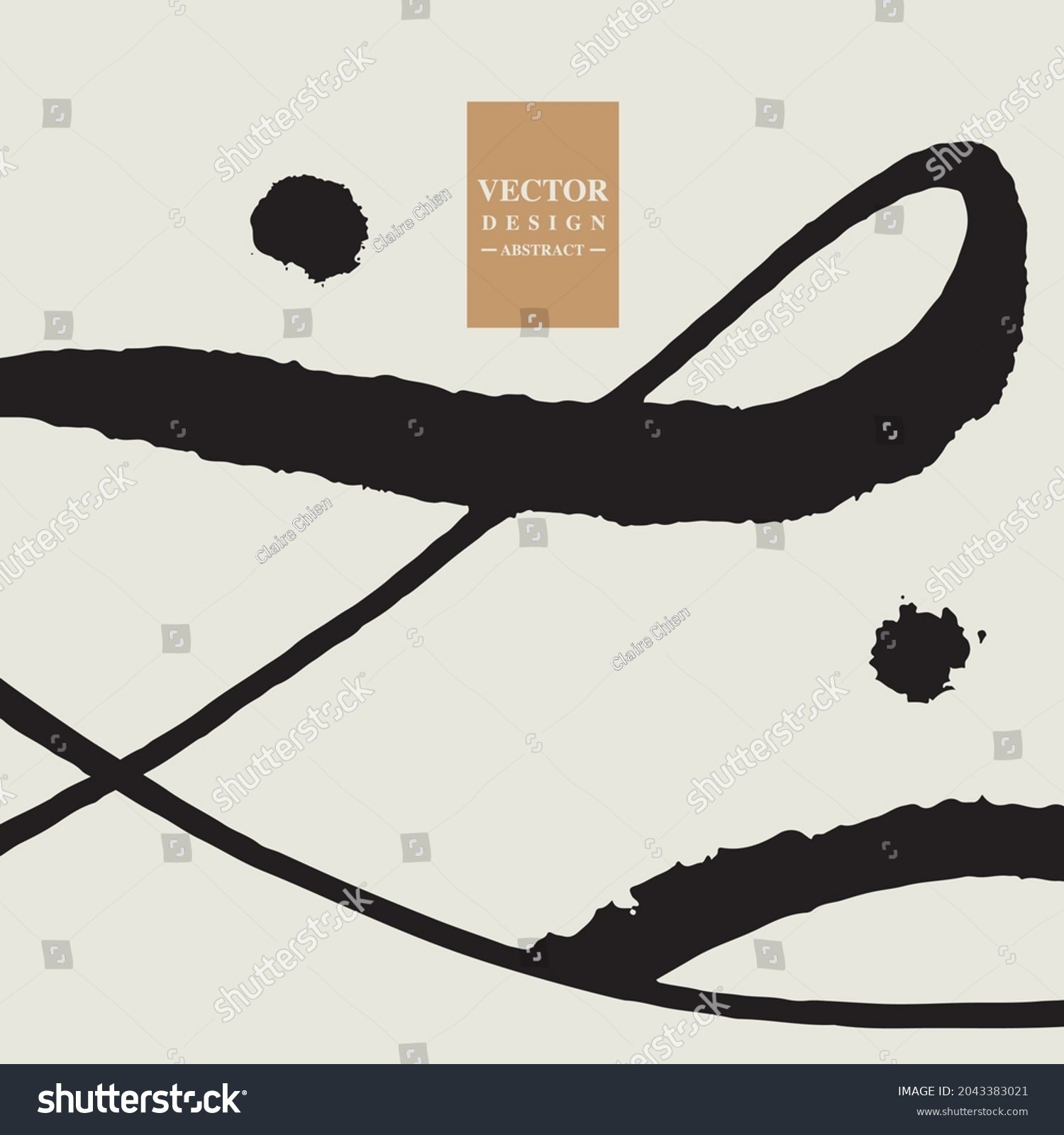 stock-vector-calligraphy-effect-abstract-pattern-brush-style-vector-pattern-2043383021
